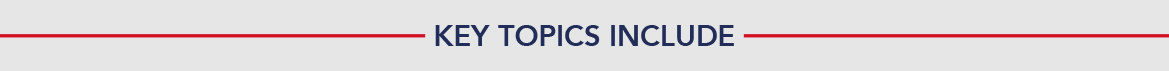 key topics include