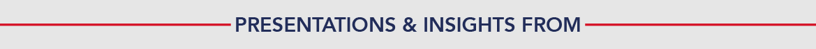 presentations & insights from